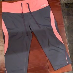 FILA workout capris